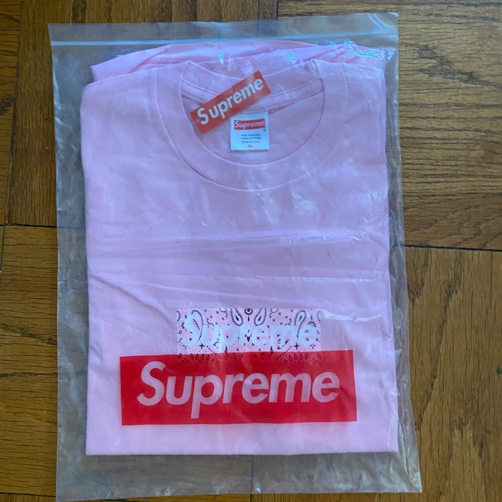 Supreme Bandana Box Logo Tee M